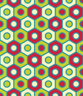 Vektör modern dikişsiz geometri deseni