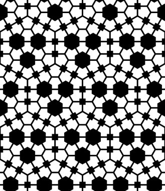 Vektör modern dikişsiz geometri deseni