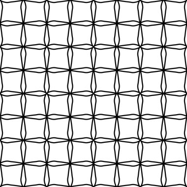 Vektör modern dikişsiz geometri deseni