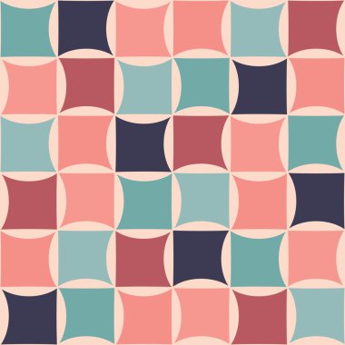 Vektör modern dikişsiz geometri deseni