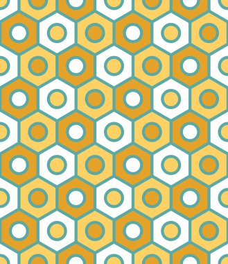 Vektör modern dikişsiz geometri deseni 