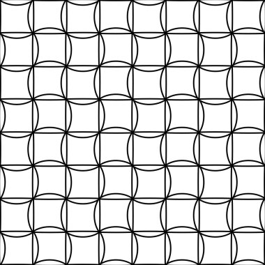 Vektör modern dikişsiz geometri deseni 