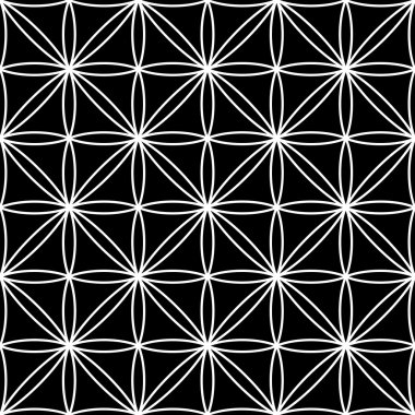 Vektör modern dikişsiz geometri deseni