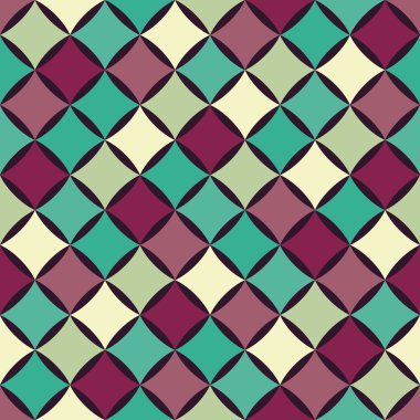 Vektör modern dikişsiz geometri deseni