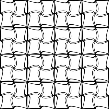 Vektör modern dikişsiz geometri deseni