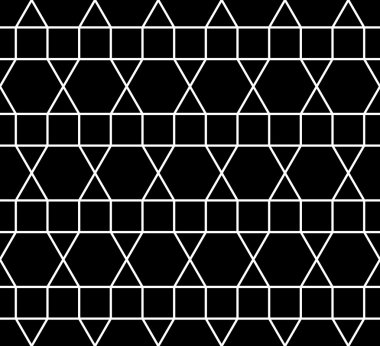 Vektör modern dikişsiz geometri deseni