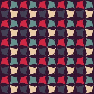 Vektör modern dikişsiz geometri deseni