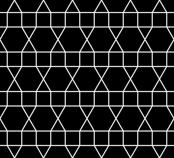 Padrão de geometria sem costura moderna vetorial —  Vetores de Stock