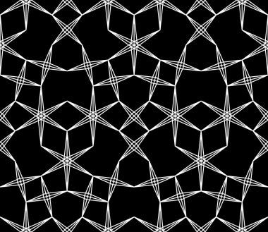 Vektör modern dikişsiz geometri deseni