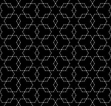Vektör modern dikişsiz geometri deseni