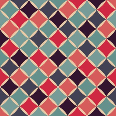 Vektör modern dikişsiz geometri deseni