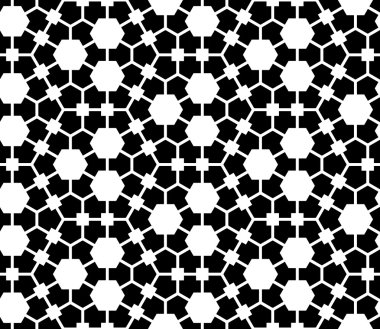 Vektör modern dikişsiz geometri deseni