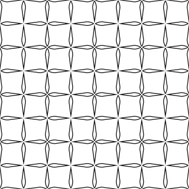 Vektör modern dikişsiz geometri deseni