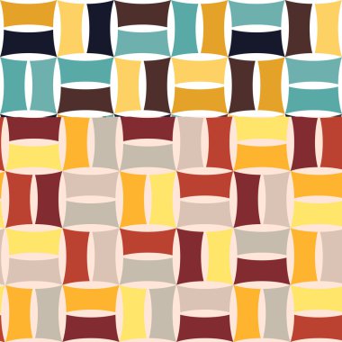 Vektör modern dikişsiz geometri deseni