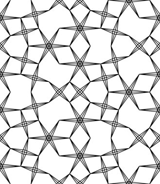 Vektör modern dikişsiz geometri deseni