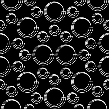 Vektör modern dikişsiz geometri deseni