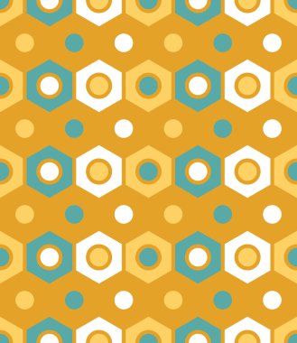 Vektör modern dikişsiz geometri deseni