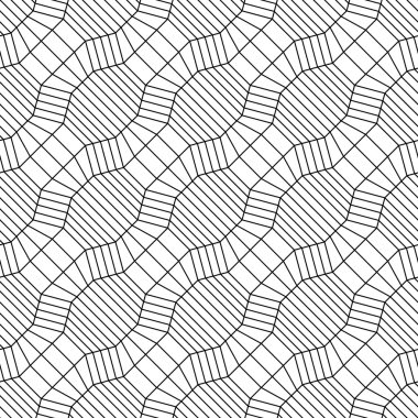 Vektör modern dikişsiz geometri deseni