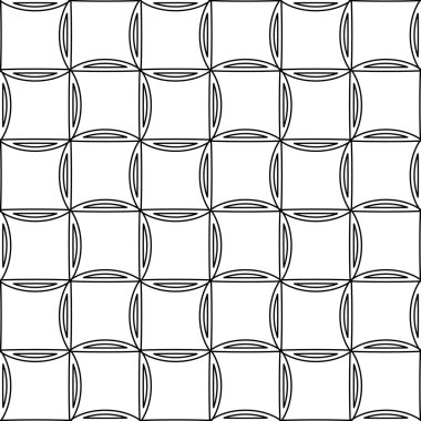 Vektör modern dikişsiz geometri deseni