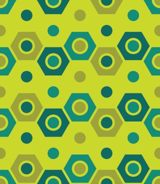 Vektör modern dikişsiz geometri deseni