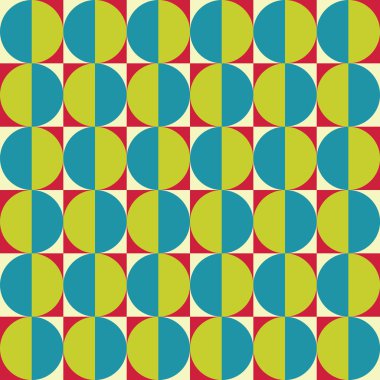 Vektör modern dikişsiz geometri deseni