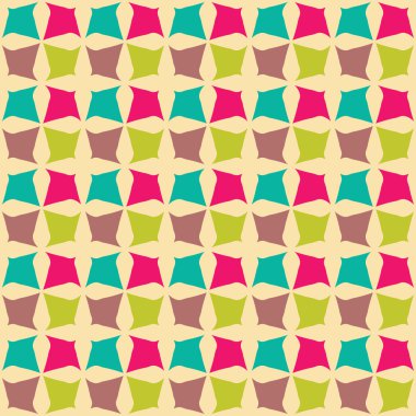 Vektör modern dikişsiz geometri deseni