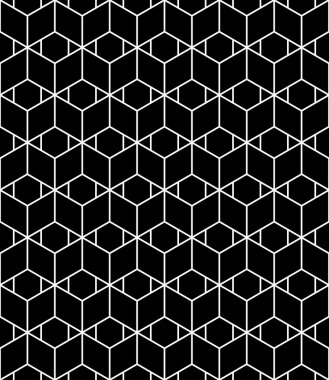 Vektör modern dikişsiz geometri deseni