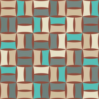 Vektör modern dikişsiz geometri deseni