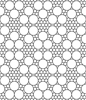 Vektör modern dikişsiz geometri deseni