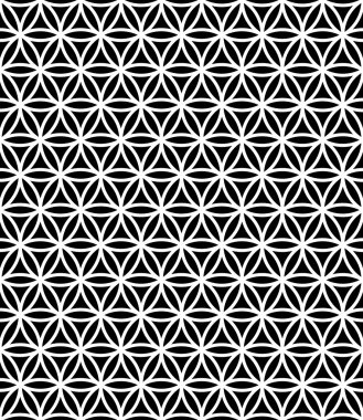 Vektör modern dikişsiz geometri deseni