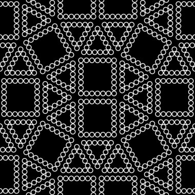 Vektör modern dikişsiz geometri deseni 