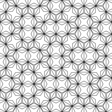 Vektör modern dikişsiz geometri deseni 