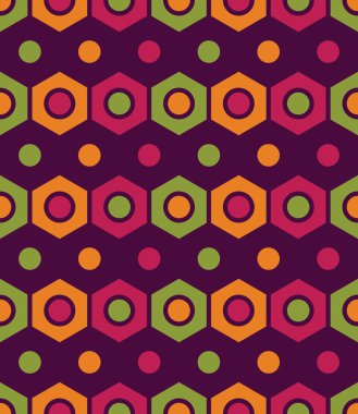 Vektör modern dikişsiz geometri deseni 