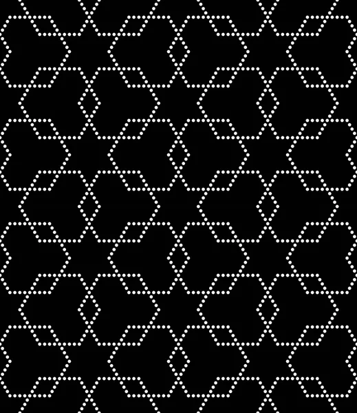 Padrão de geometria sem costura moderna vetorial —  Vetores de Stock
