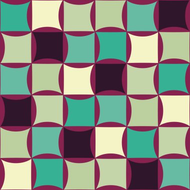 Vektör hipster soyut geometri desen