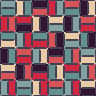 Vektör hipster soyut geometri desen