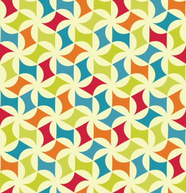 Vektör hipster soyut geometri desen