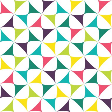 Vektör modern dikişsiz geometri deseni