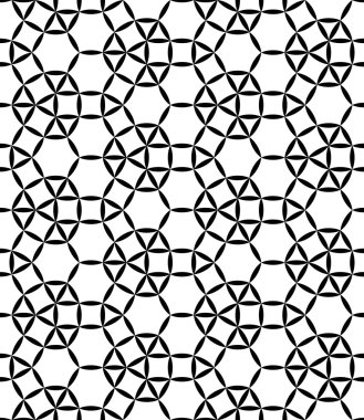 Vektör modern dikişsiz geometri deseni