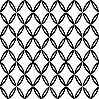 Vektör modern dikişsiz geometri deseni