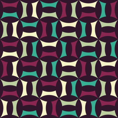 Vektör modern dikişsiz geometri deseni