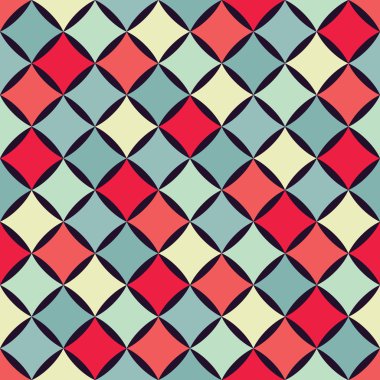 Vektör modern dikişsiz geometri deseni