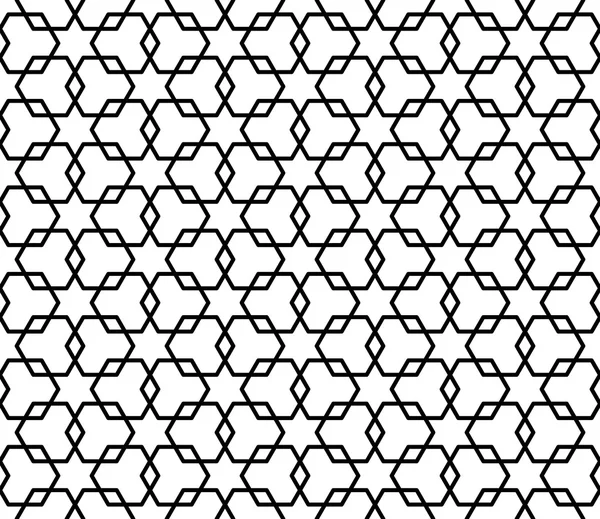 Padrão de geometria sem costura moderna vetorial —  Vetores de Stock