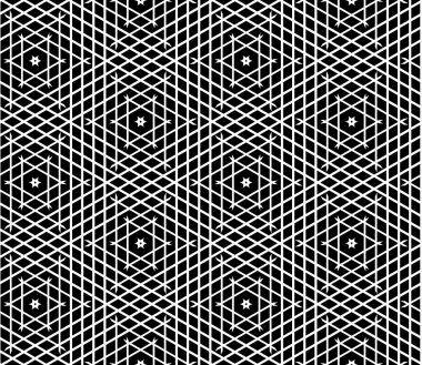 Vektör modern dikişsiz geometri deseni