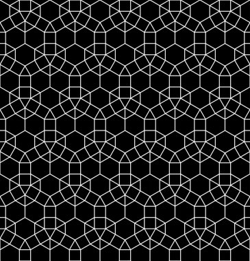 Vektör modern dikişsiz geometri deseni