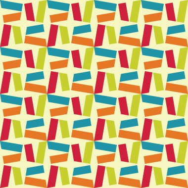 Vektör hipster soyut geometri trippy desen