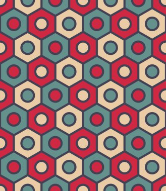 Vektör hipster soyut geometri trippy desen