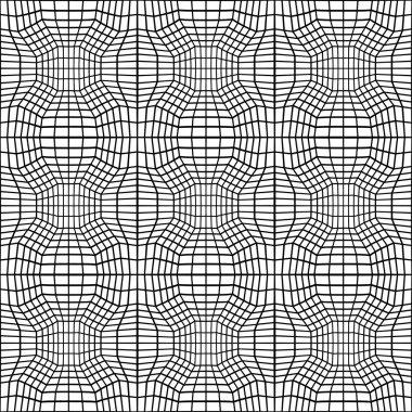 Vektör hipster soyut geometri trippy desen