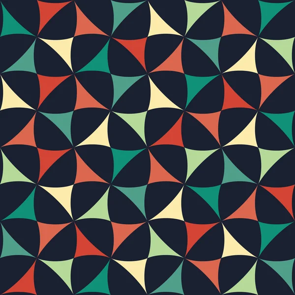 Vector hipster abstrato geometria trippy padrão — Vetor de Stock