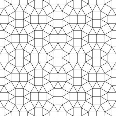Vektör hipster sorunsuz geometri desen